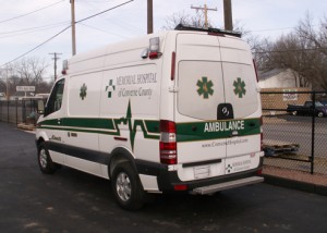  Memorial Hospital of Converse County sprinter ambulance by miller coach